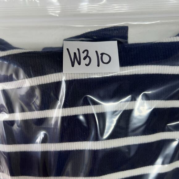 Polo Ralph Lauren XS Turtleneck Sweater Navy Striped Pullover Preppy Nautical - Picture 11 of 11